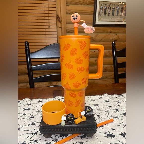 FALL PUMPKINS Simple Modern 40oz Tumbler PLUS FREEBIES - Picture 1 of 7